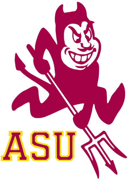 Arizona State Sun Devils 1980-2010 Alternate Logo v2 iron on transfers for clothing
